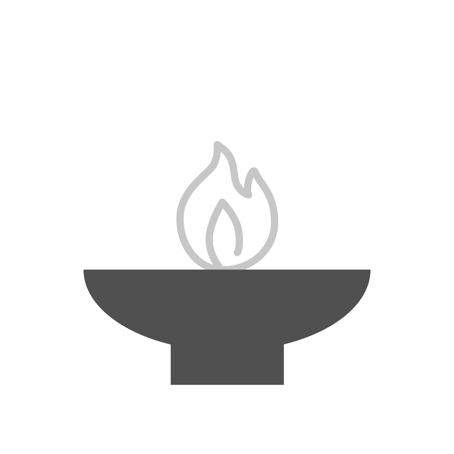  Vas de foc din oțel Corten