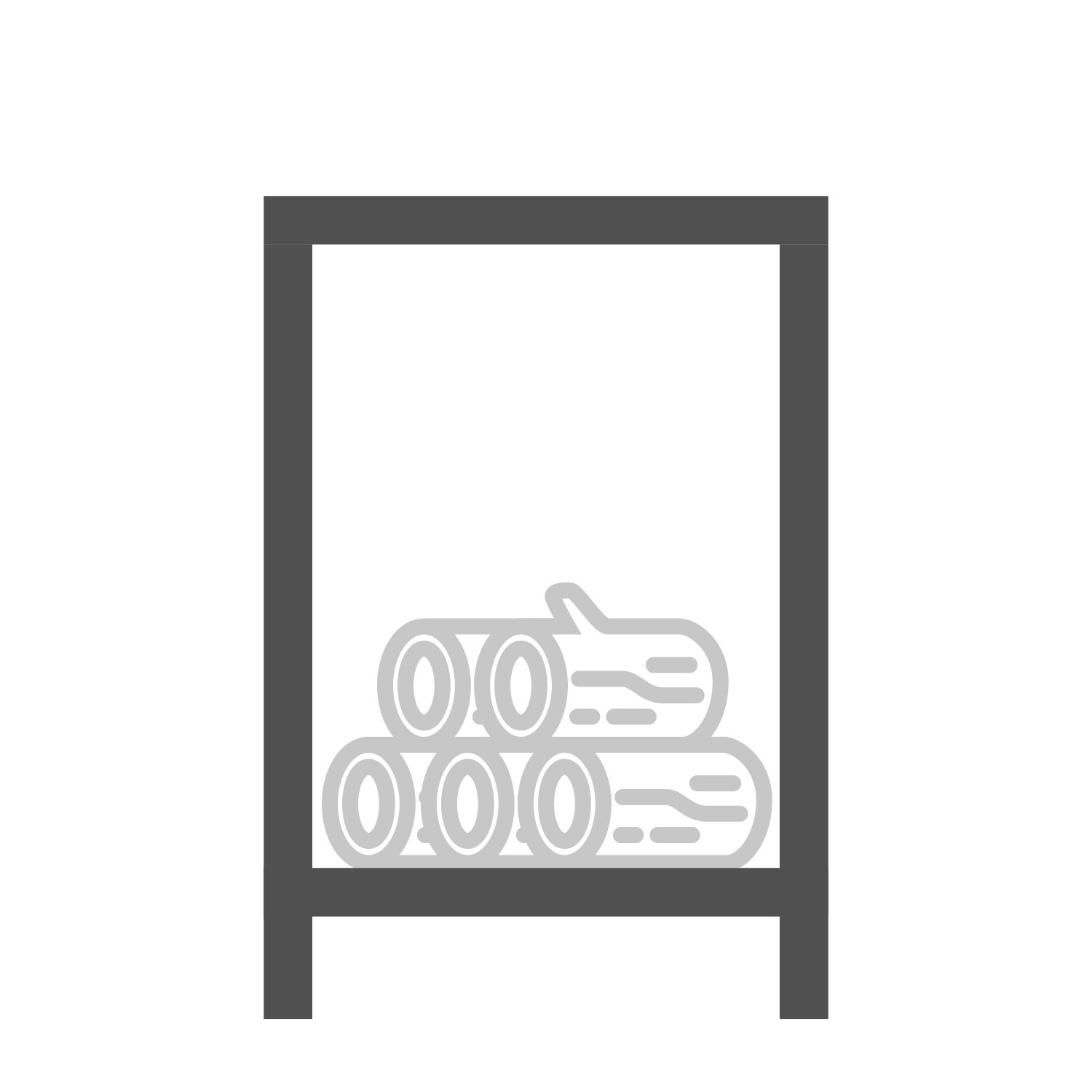  Depozit de lemne din oțel Corten