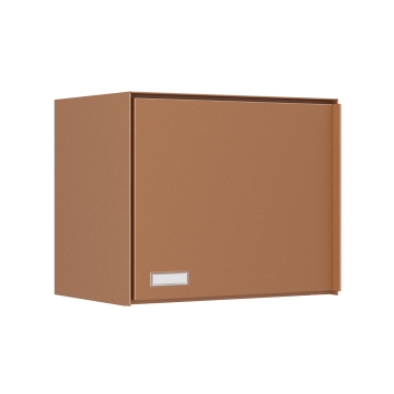 Cutie poștală cu compartiment pentru colete Oslo, aspect rugină