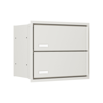 Cutie poștală încorporabilă Stockholm for Two, albă