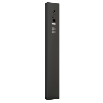 Interfon cu picior Smart Doorbird D1101KV cu modul tastatură, negru grafit