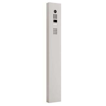 Interfon cu picior Smart Doorbird D1101KV cu modul tastatură, alb.