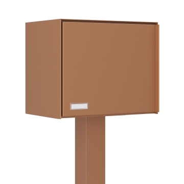 Cutie poștală model Copenhaga, aspect rugină