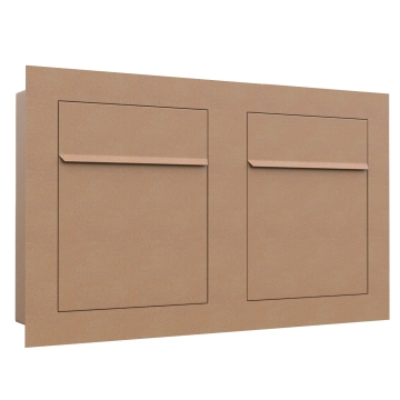 Cutie poștală încorporabilă Bari for Two, aspect rugină