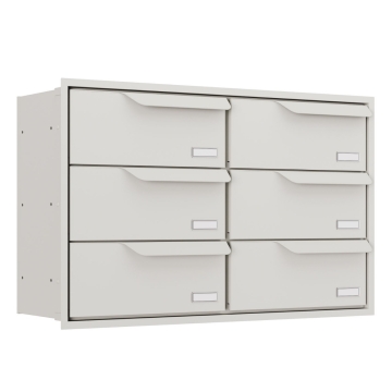 Cutie poștală încorporată Eindhoven for Six, albă