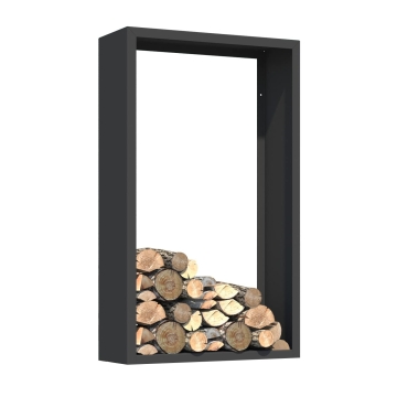 Suport lemne de foc Pico, pentru depozitare lemne șemineu