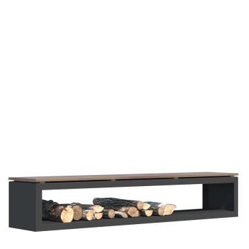 Suport lemne, magazie lemne de foc, Pietri