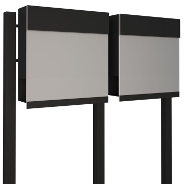 Cutie poștală Manhattan Special White pentru Două, Negru