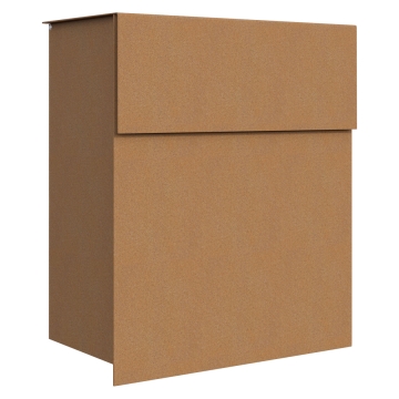 Cutie poștală Alto, aspect rugină