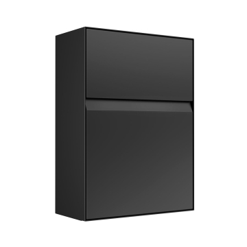 Cutie poștală Leon, neagră