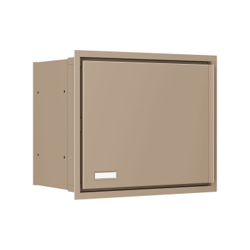 Cutie poștală încorporabilă Stockholm, bej.