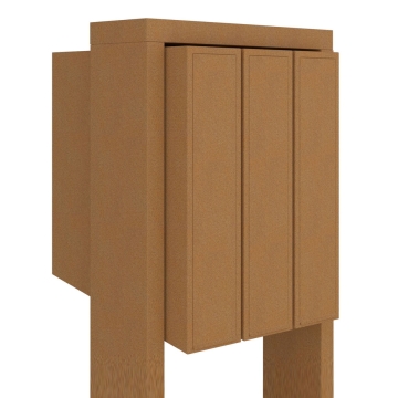 Cutie poștală Flag pentru Trei Rânduri