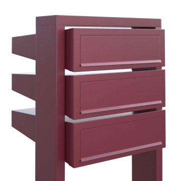 Cutie poștală cu scăriță, modelul "Trei Putregaiuri"