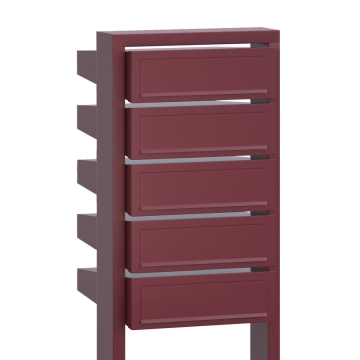 Cutie poștală model "Stairs for Five Rot"