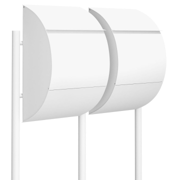 Cutie poștală dublă Jumbo, albă