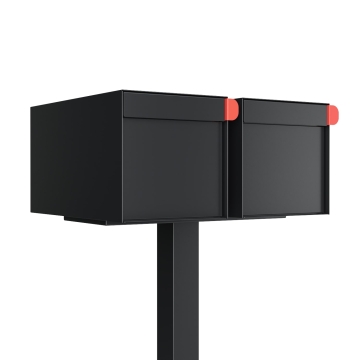 Cutie poștală americană Big Americano pentru doi, negru