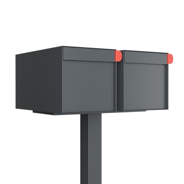 Cutie poștală americană Big Americano pentru doi, antracit