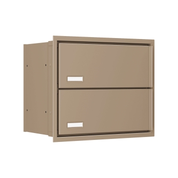 Cutie poștală încastrată Stockholm for Two, bej