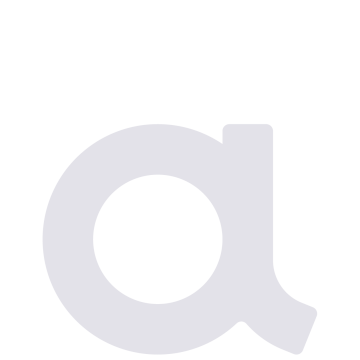 Număr casă autoadeziv "a" - 76 mm, alb