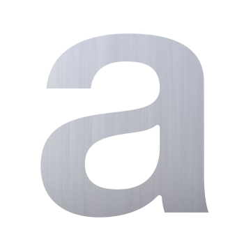 Oțel inoxidabil, litera "a"