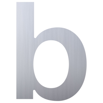 Număr casă "b" din inox