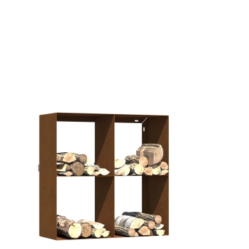 Suport lemn de foc Bardi, magazie pentru lemne.