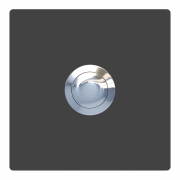 Sonerie pătrată antracit