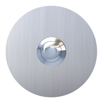 Sonerie rotundă din inox
