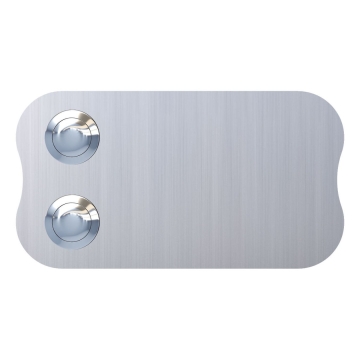 Sonerie Longcircle pentru Două Familii din Oțel Inoxidabil