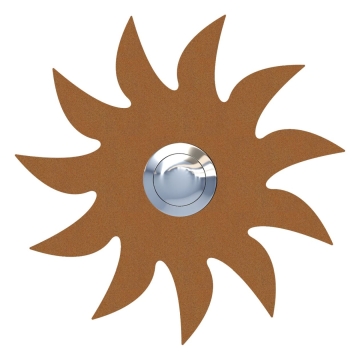 Sonerie ruginită de la intrare.