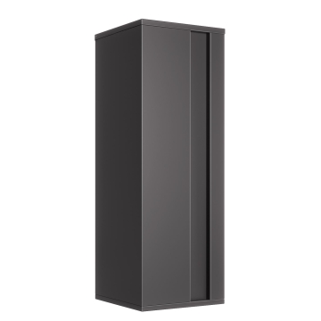 Cutie poștală colete Bozen Negru | ridicare din spate