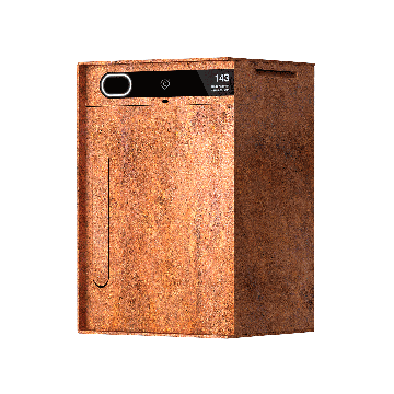 Cutie poștală inteligentă pentru colete Baby Custo - Oțel Corten