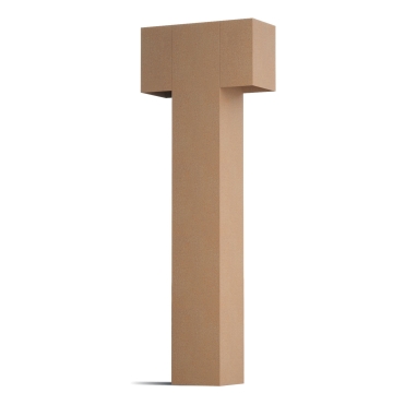 Lampa de exterior "Maxi Thor" cu aspect rugină, pentru alei.