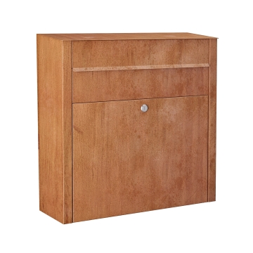 Cutie poștală Ciello din oțel Corten