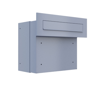 Cutie poștală Allegri pentru zid, gri.