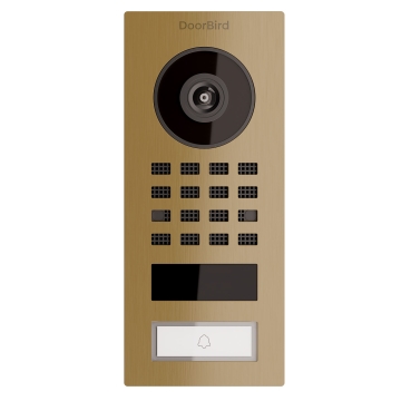 Interfon de exterior Smart-ON Doorbird D1101V, aspect alama.