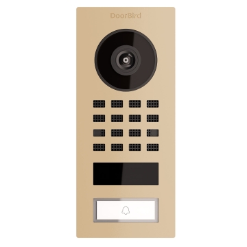 Interfon de exterior Smart-ON Doorbird D1101V Bej
