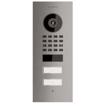 Interfon de interior Smart-IN pentru Doorbird D1102V din inox, incastrabil.