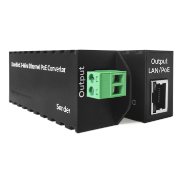 Convertor HomeTalk Ethernet PoE cu 2 fire A1071