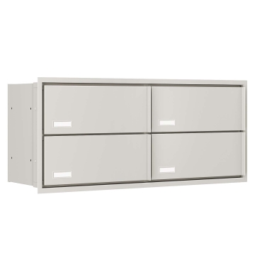 Cutie poștală încorporabilă Stockholm for Four, albă