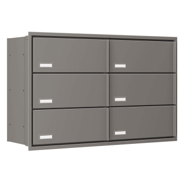 Cutie poștală încorporabilă Stockholm for Six, gri