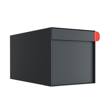 Cutie poștală americană Big Americano Antracit | De perete