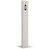 Interfon cu picior și placă de bază inclusă Smart Doorbird D1101V, culoare alb.