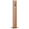 Interfon cu picior și placă de bază Smart for Two Doorbird D1102V, aspect bronz.