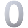 Număr casă ''0'' inox