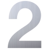 Număr casă ''2'' inox