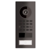 Interfon de exterior Smart-ON Doorbird D1101V, negru grafit.