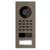 Interfon de exterior inteligent Smart-ON Doorbird D1101V, bej-gri