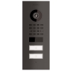 Interfon de perete Smart-IN pentru două familii, Doorbird D1102V, negru grafit.
