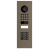 Interfon de exterior încastrat Smart-IN Doorbird D1101KV cu modul keypad, bej-gri